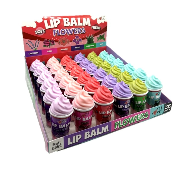 Bálsamo Labial Sorbete Helado - Aromas Florales