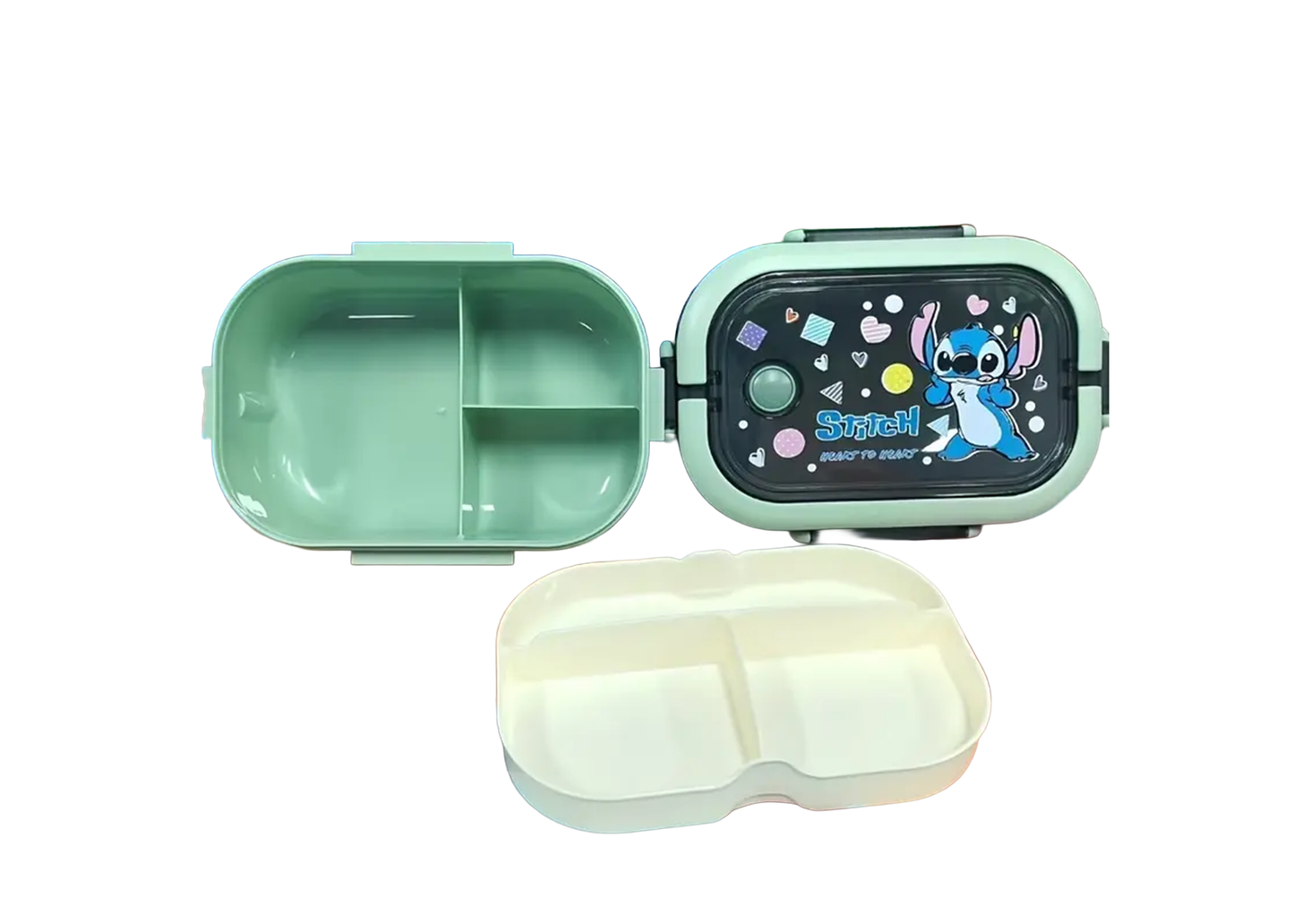 Fiambrera doble piso Stitch