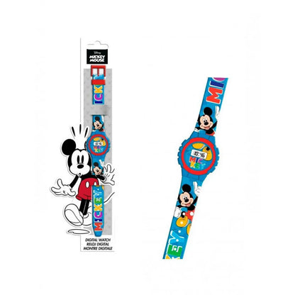Reloj Digital Mickey Mouse – Diversión y Estilo en tu Muñeca!